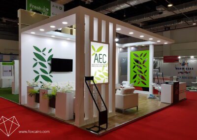 Egyptian Agricultural Export Council Exhibition booth