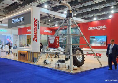 Lindsay - Zimmatic exhibition booth